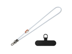 Lurelia Cordão Para Telemóvel Ajustável Transversal Com Fivela Metálica 8 Mm 120 Cm Anti-perda