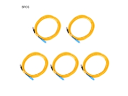 Cabo De Fibra Óptica Monomodo 5 St Sc Para Fc De 5 M Para Sistema De Comunicação Aquaforge