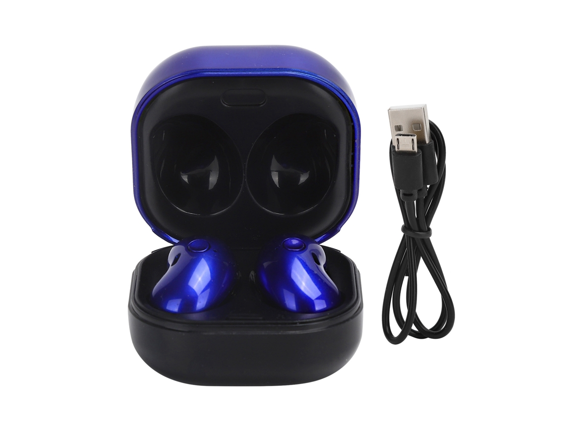 Aetheria fone de Ouvido Bluetooth S6 plus com Tela Digital de Relógio Controle por Botão Wireless Hifi