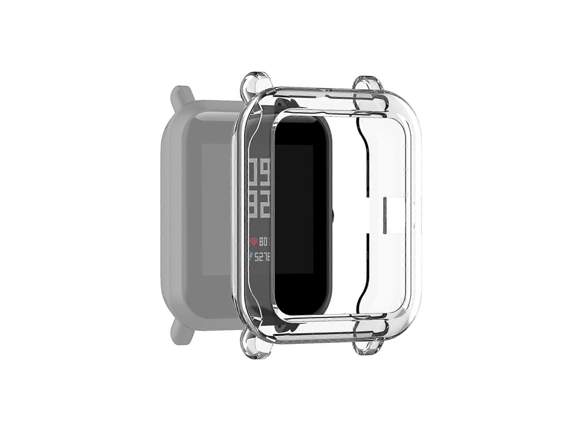 Capa Protetora De Tpu Com Cobertura Parcial Para Amazfit Pop