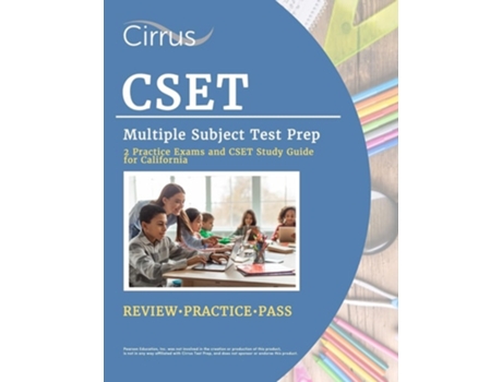 Livro CSET Multiple Subject Test Prep 2 Practice Exams and CSET Study Guide for California de Eric Canizales (Inglês)