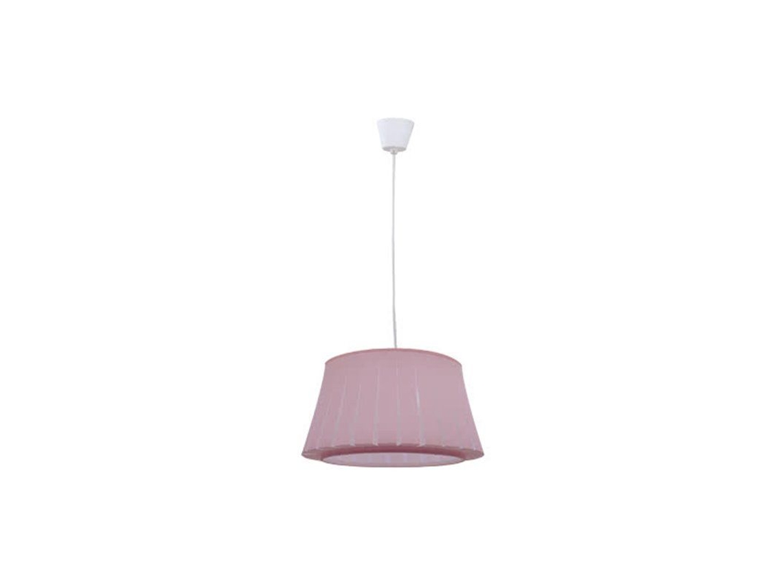 Candeeiro Suspenso Tripé Infantil Lilás 1xe27 Fabrilamp (ø35cm)
