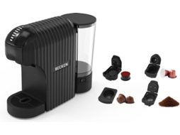 Máquina de Café Multicápsulas BECKEN BMCM9912 (Nespresso, Dolce Gusto, Delta, Café Moído)