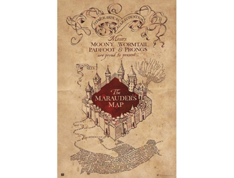 Poster GRUPO ERIK Harry Potter The Marauders Map
