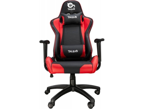 Cadeira Gaming TALIUS Gecko (Preto e Vermelha)