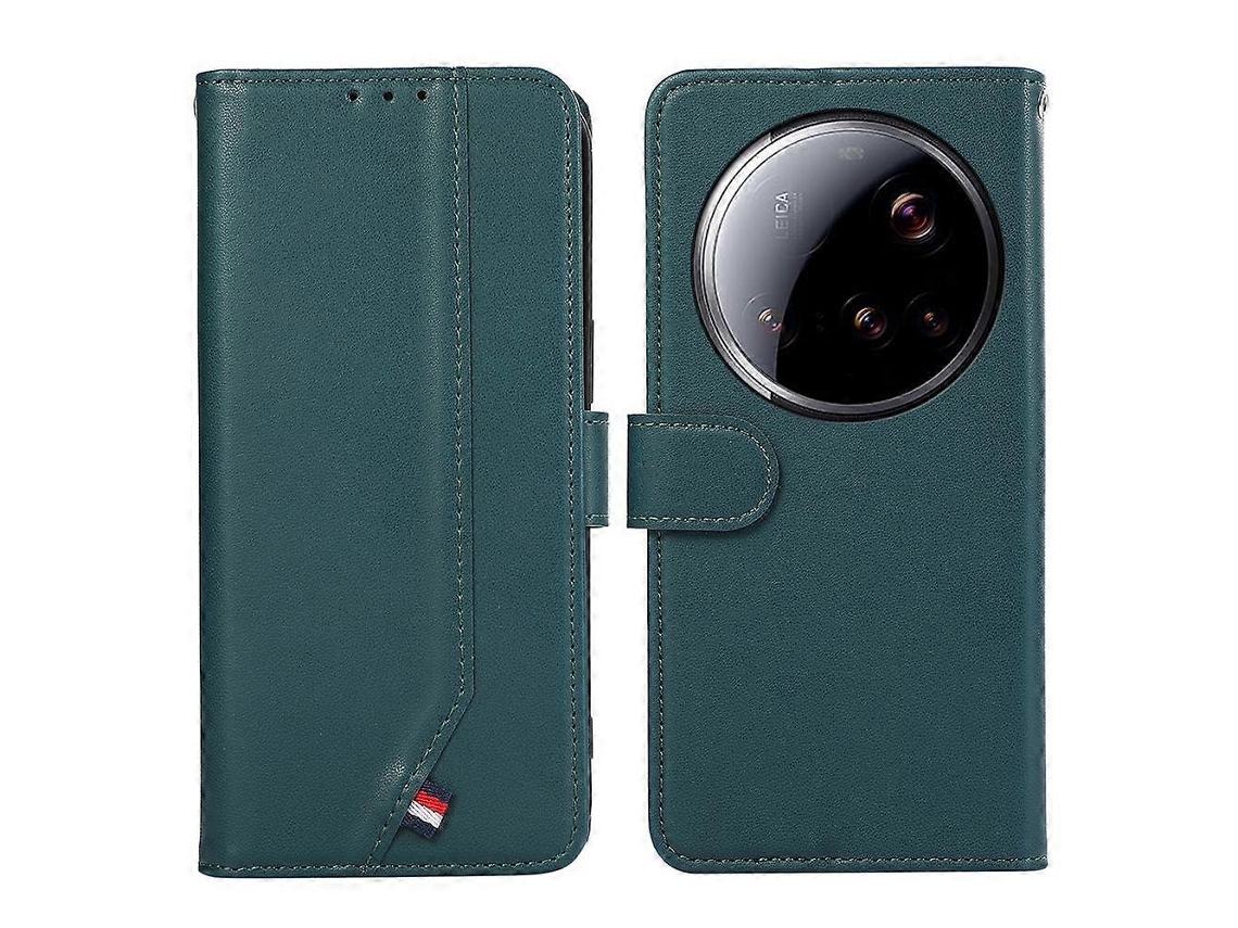 Capa De Couro Com Textura Delicada E Rfid Abeel Para Xiaomi 15 Ultra