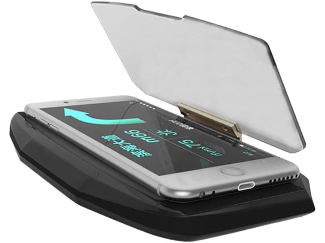 Suporte Para Celular Dashplay Com Película Refletiva, Base Antiderrapante E Ótimo Ângulo De Visão.