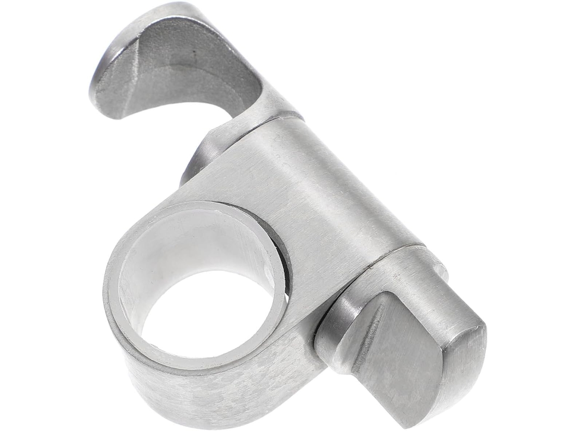Suporte Para Chuveiro Em Aço Inoxidável Ajustável Na Cor Prata Acessórios Banheiro