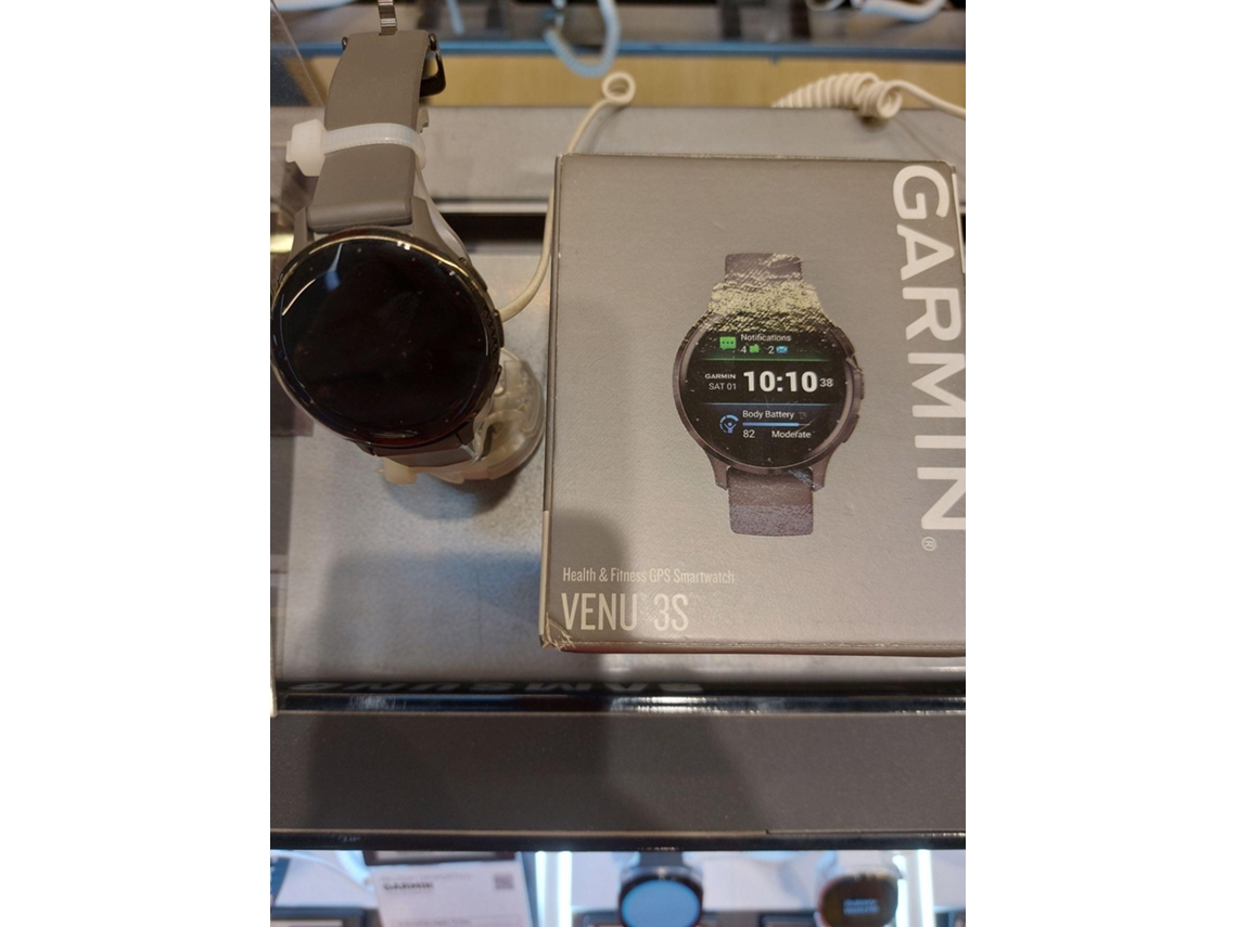 Smartwatch Bluetooth Venu 3S (Outlet Caixa Aberta - Cinzento Escuro)
