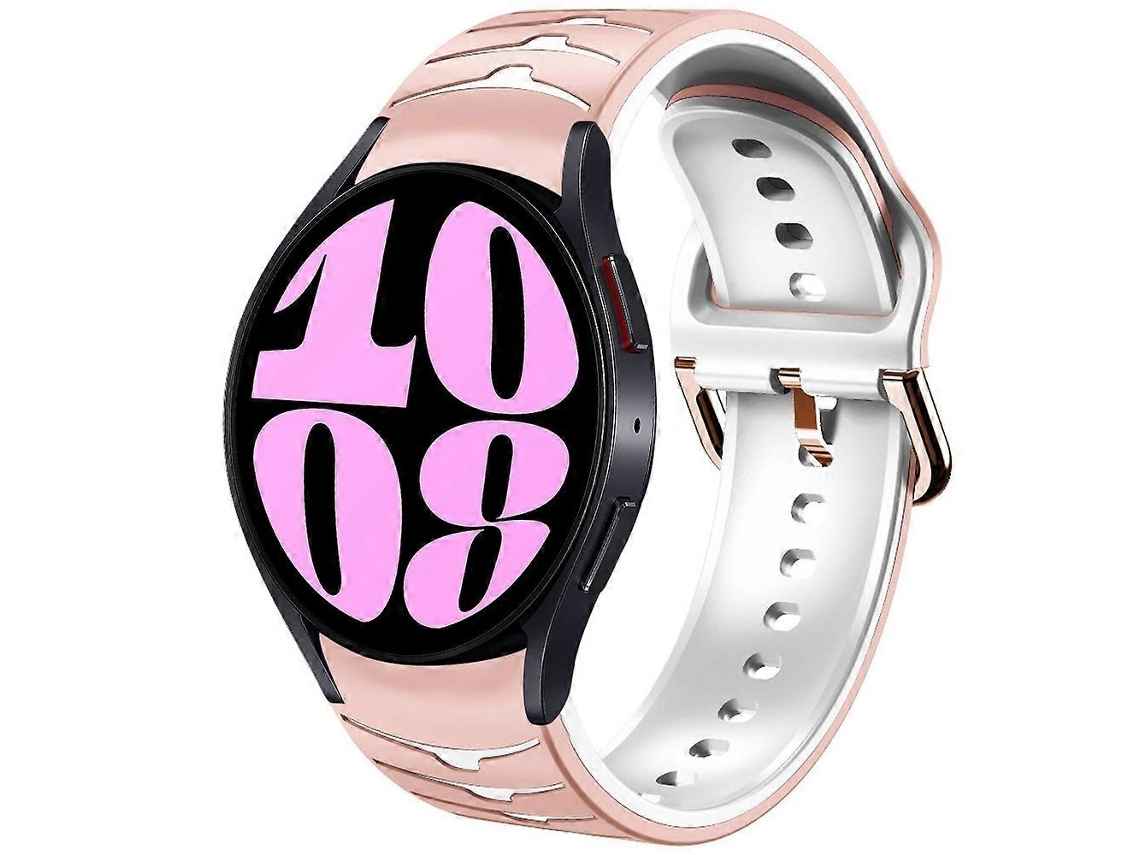 Pulseira De Relógio De Silicone Com Textura Curva
