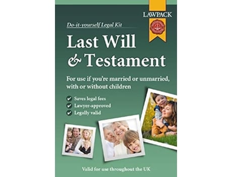 Livro Last Will amp Testament Kit de Lawpack (Inglês)