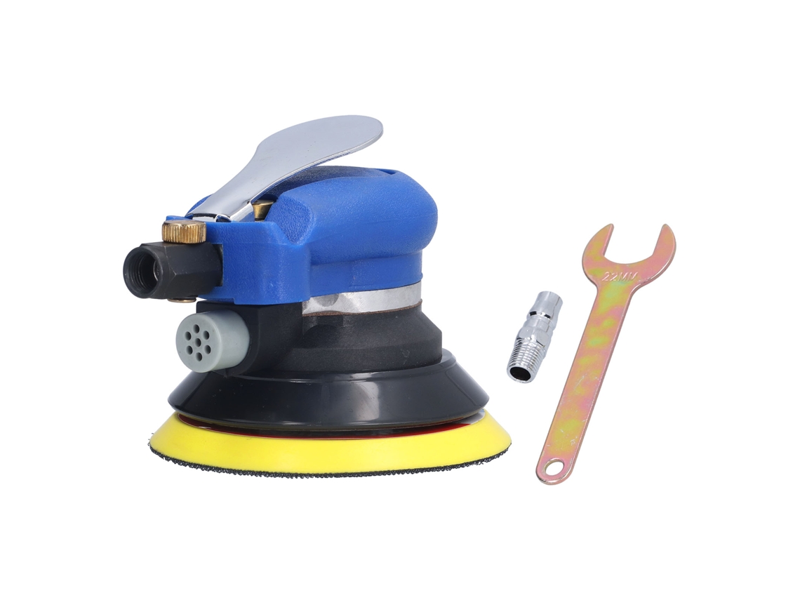 Lixadeira Orbital De 5 Polegadas 10000rpm Máquina De Lixar Pneumática Precisa Para Polimento De Carros Estilo Japonês