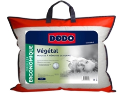 Almofada Vegetal DODO (Branco - Tecido e veludo - 70x45x5 cm)