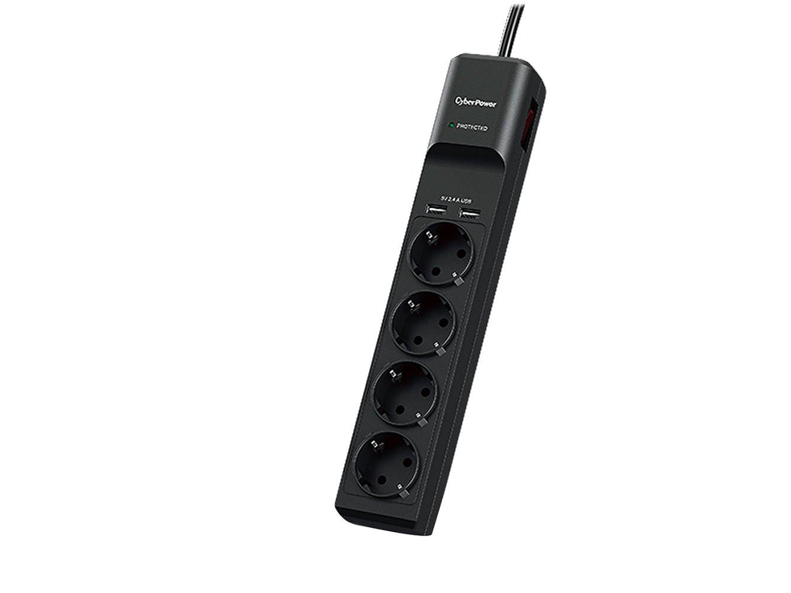 Cyberpower Professional 4 Schuko 2 Usb Surge Protector