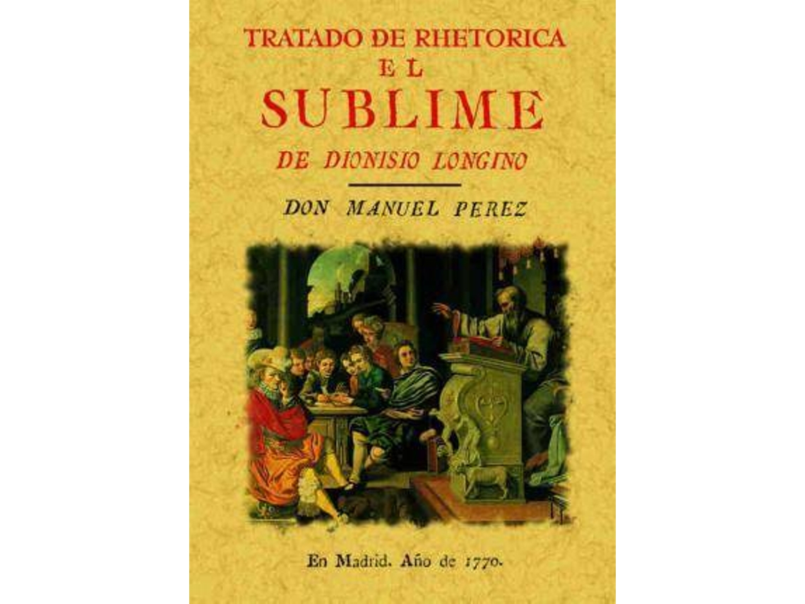 Livro El Sublime de Pedro Longino (Espanhol)