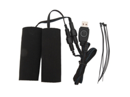 Capinha de Manopla Mali Aquecida USB 5v, 3 Velocidades, para Moto, Bicicleta Elétrica, Scooter, com Controle Inteligente