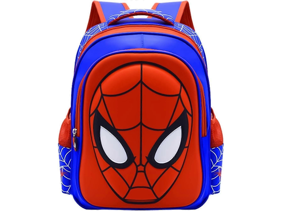 Mochila Escolar, Tamanho M, Impermeável, Leve, 3d, Estampa De Desenho Animado, Cor Azul Para Estudantes