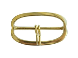 Vaca Oval Lisa Fivela Collar Dourado 4 Cmhispano Hipica