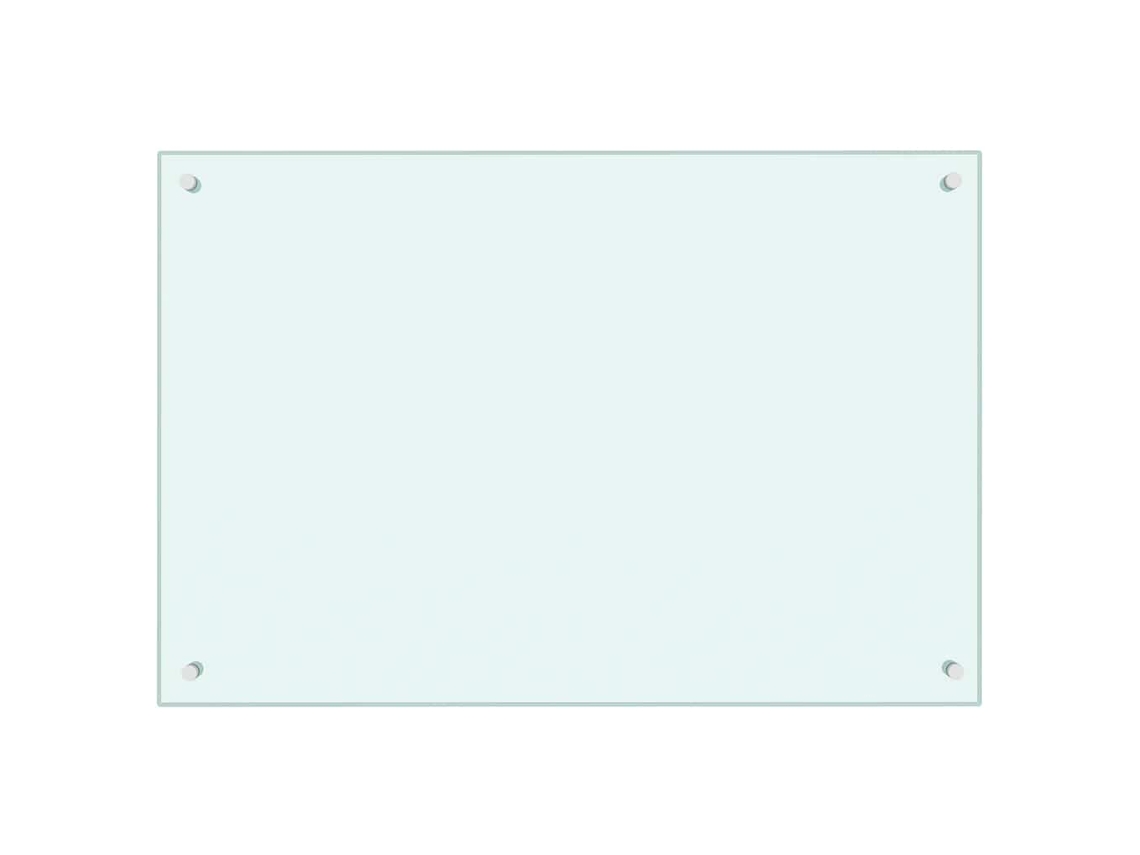 Kitchen Backsplash, Kitchen Backsplashes Vidaxl Branco Vidro (90 X 60 X 0.6 Cm)