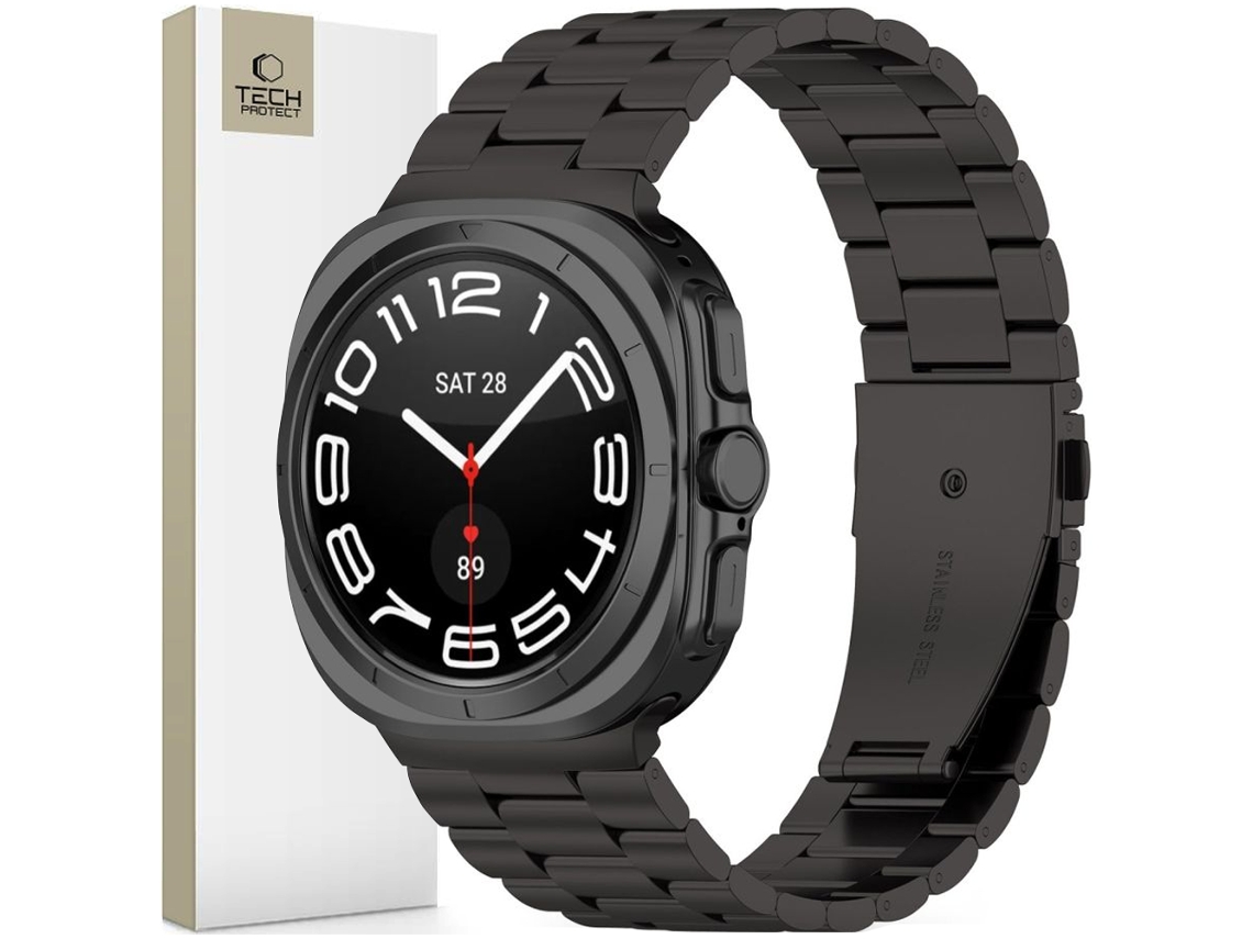 Pulseira de aço inoxidável TECH PROTECT para Samsung Galaxy Watch Ultra 47 mm