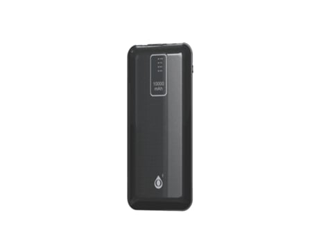Powerbank 10 000mAh com Cabo (Lightning + Tipo C + Micro - Preto)