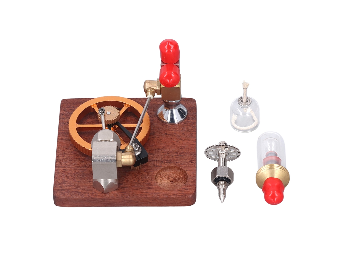 Motor de Stirling Ajustável Gerador de Eletricidade Brinquedo