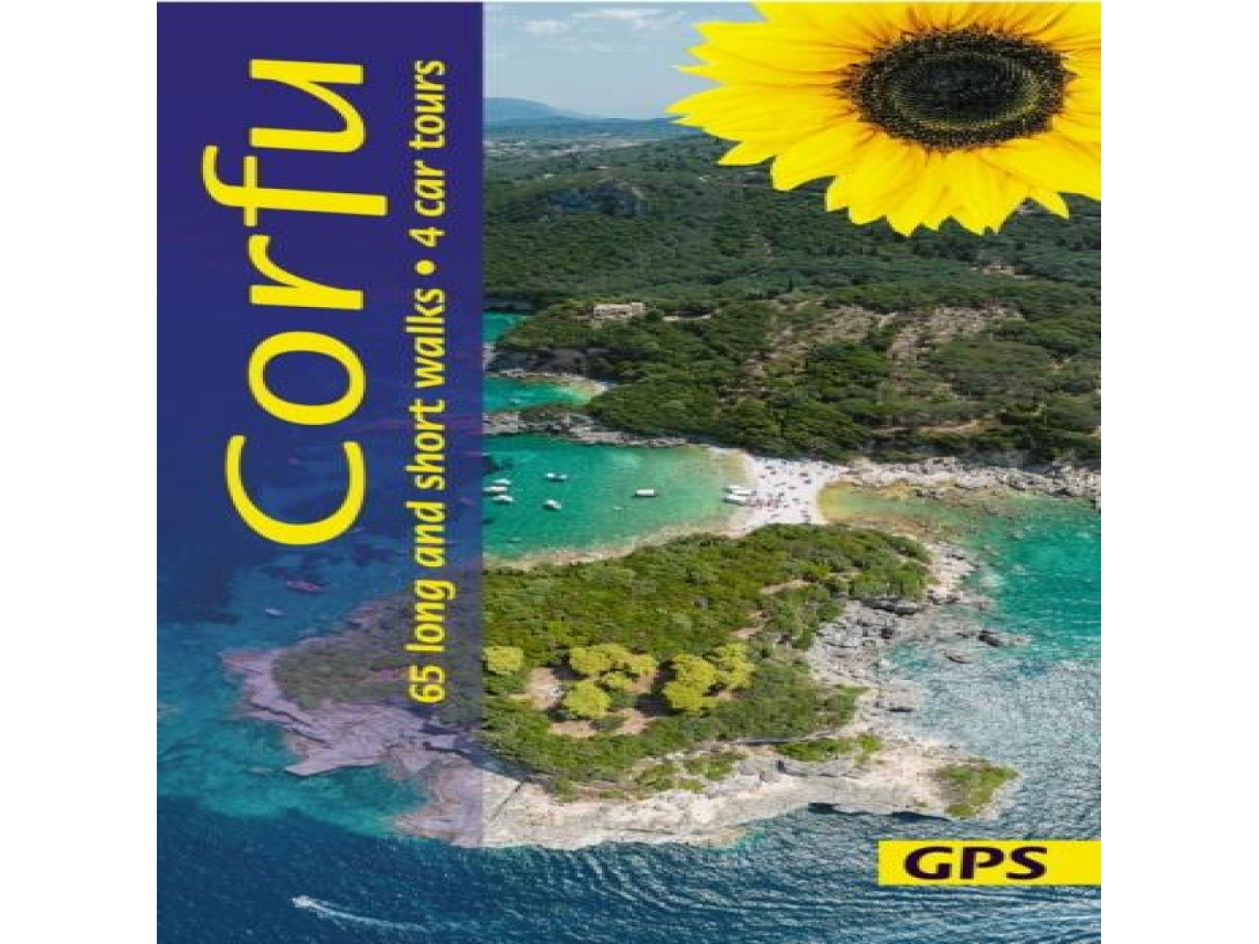 Livro Corfu Sunflower Walking Guide de Sunflower Books (Inglês)