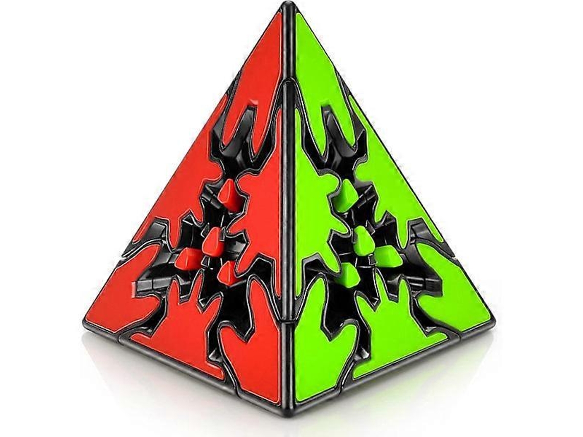 Cubo Mágico 3d Qy Toys Pyraminx Gear 3x3x3 Pirâmide Velocidade "mágica"