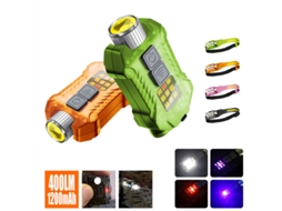 Lanterna De Cabeça Orangebight Led Cob Com Sensor Ímã Traseiro Luz Uv Recarregável Via Usb-c Luz De Trabalho Led Cob