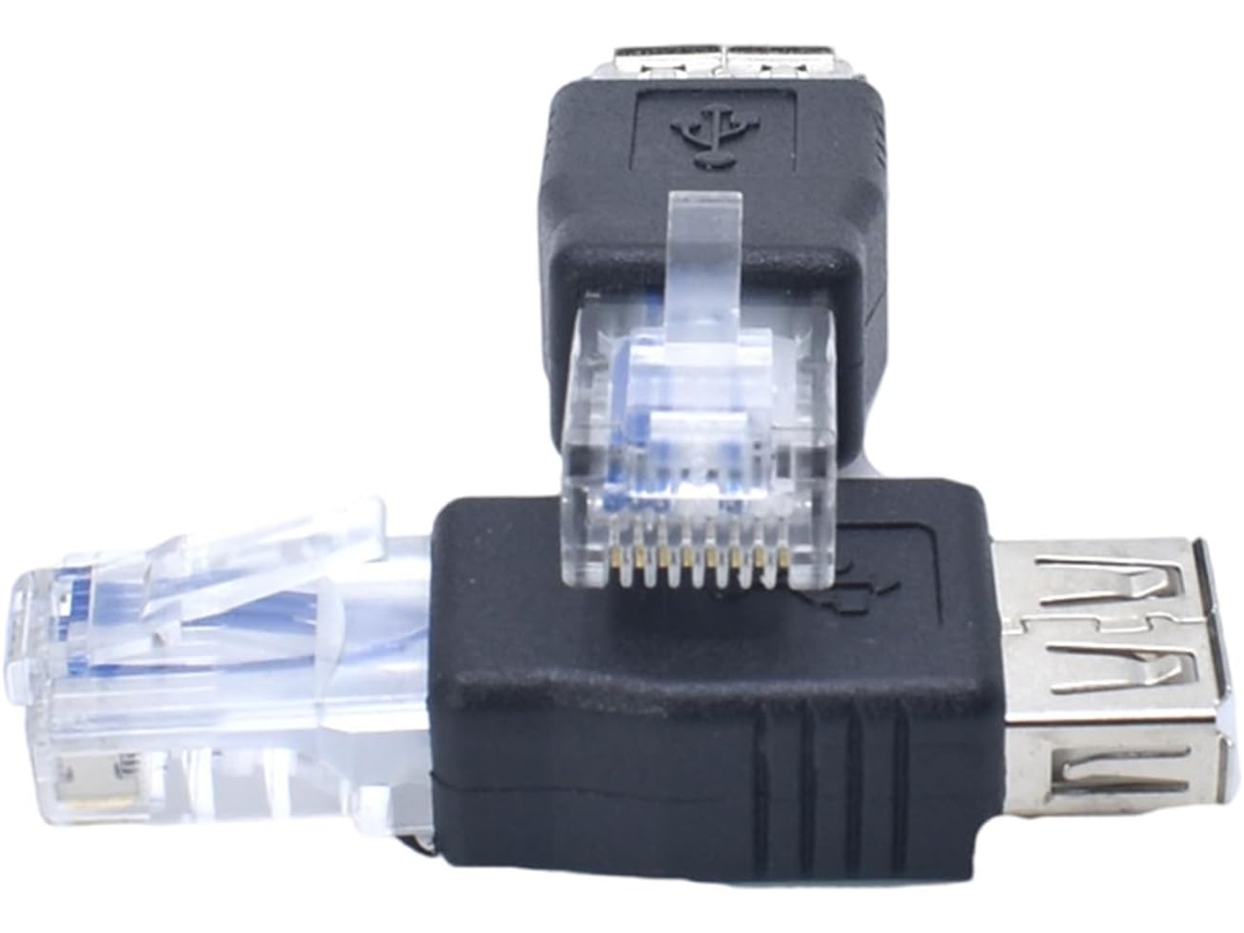 Rj45 De Rede Ethernet Modems E Roteadores Banda Larga, 2 Unidades