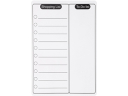 Tableau Blanc Magnétique Effaçable Bloc-notes Para Refrigerador, Aimant Souple, Design E , Listas De Tâches E