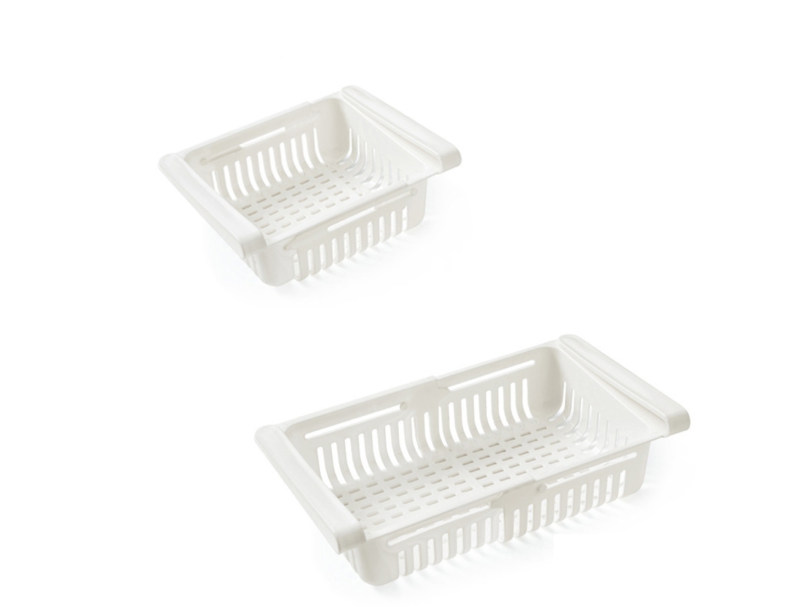 Organizador de Gaveta Retrátil para Geladeira S/MARCA