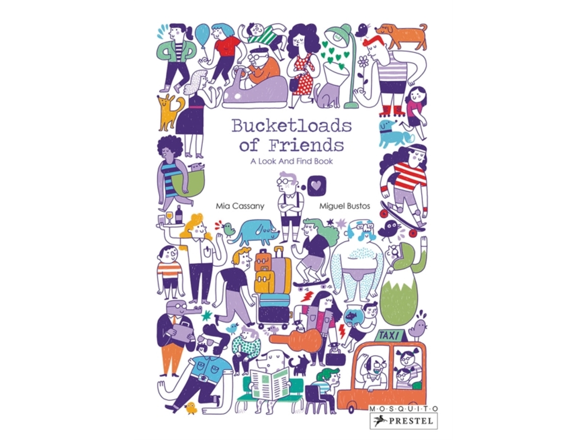 Livro Bucketloads of Friends de Mia Cassany (Inglês - Capa Dura)