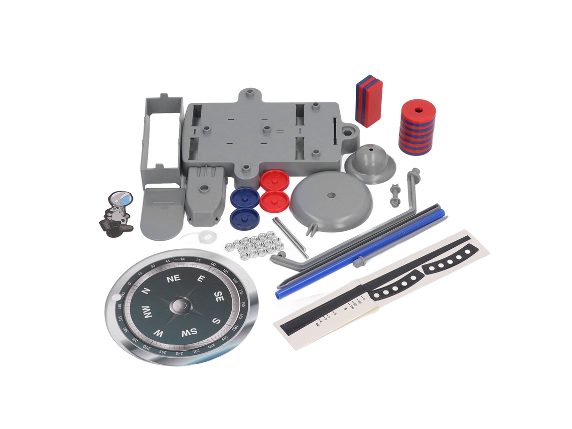 Kit De Ferramentas Didáticas De Magnetismo 12 Em 1 Para Crianças, Recursos Educativos Plástico E Ferro Para Casa E Escola