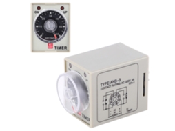 Relé De Tempo Ajustável Com Interruptor Timer Ac