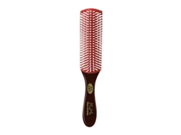 Pente Danman De 9 Fileiras E 4 Cores (cor Café) Com Função De Massagem No Couro Cabeludo, Qualidade Profissional.