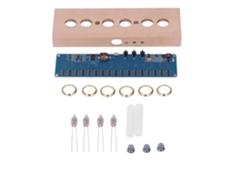 Kit de montagem de relógio com tubo de luz DIY In14, módulo de luz para caixa, 5V 1A USB