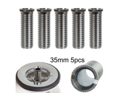 Conjunto De 5 Unidades De Filtro De Pia Com Rosca Oca, M12x35mm Para Cozinha