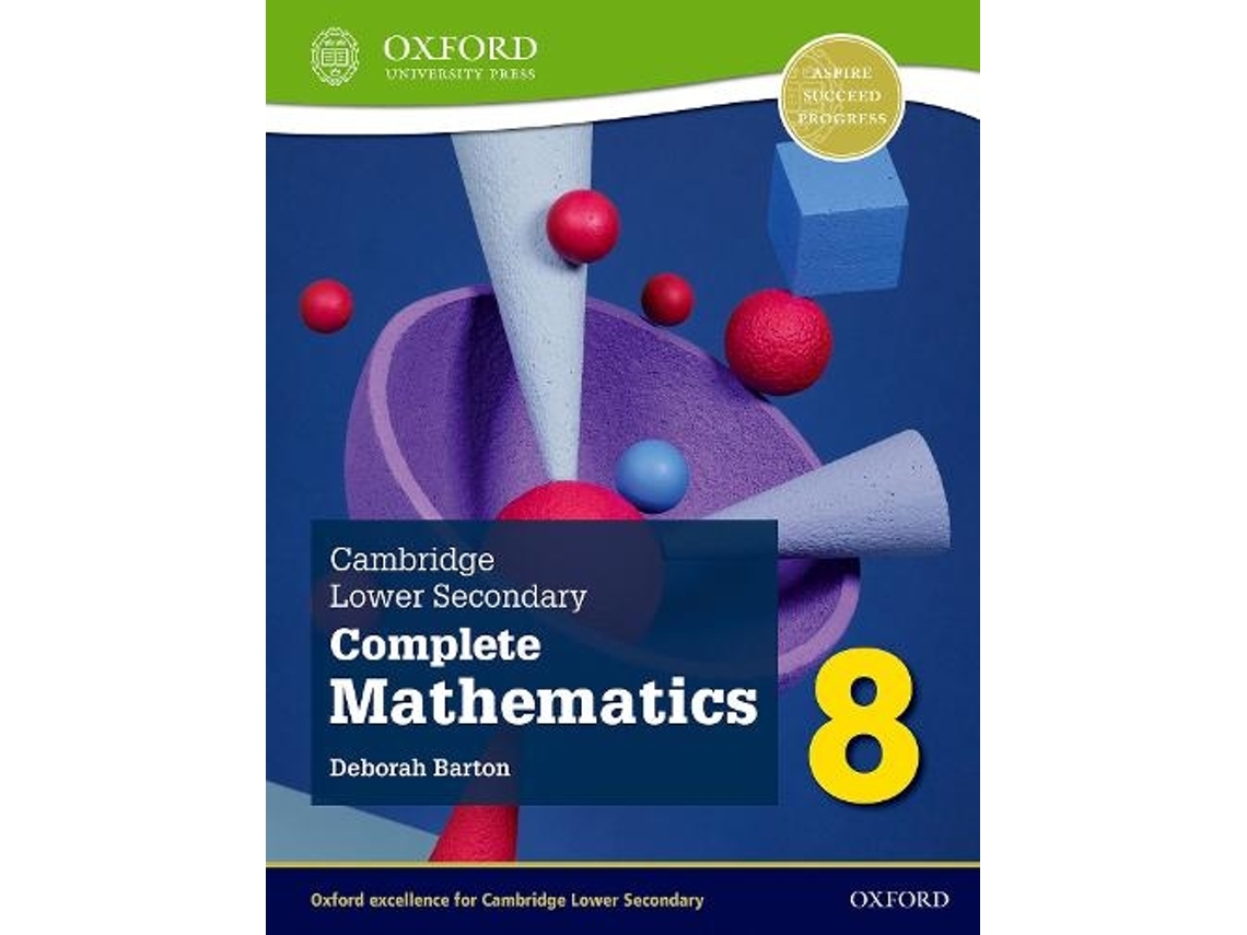 Livro Cambridge Lower Secondary Complete Mathematics 8 Student Book de Deborah Barton (Inglês)