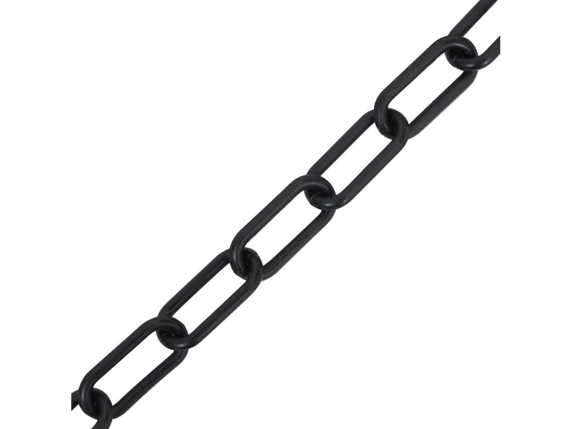 Corrente de Sinalização Plástico 100 M Ø8 Mm Preto MAISON EXCLUSIVE