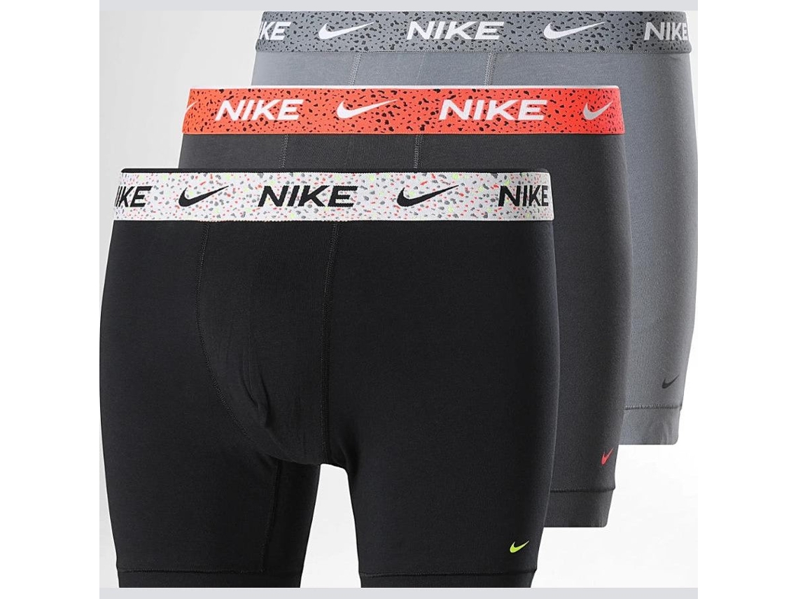 Boxer NIKE Trunk 3pk Ke1284 0w3 Preto