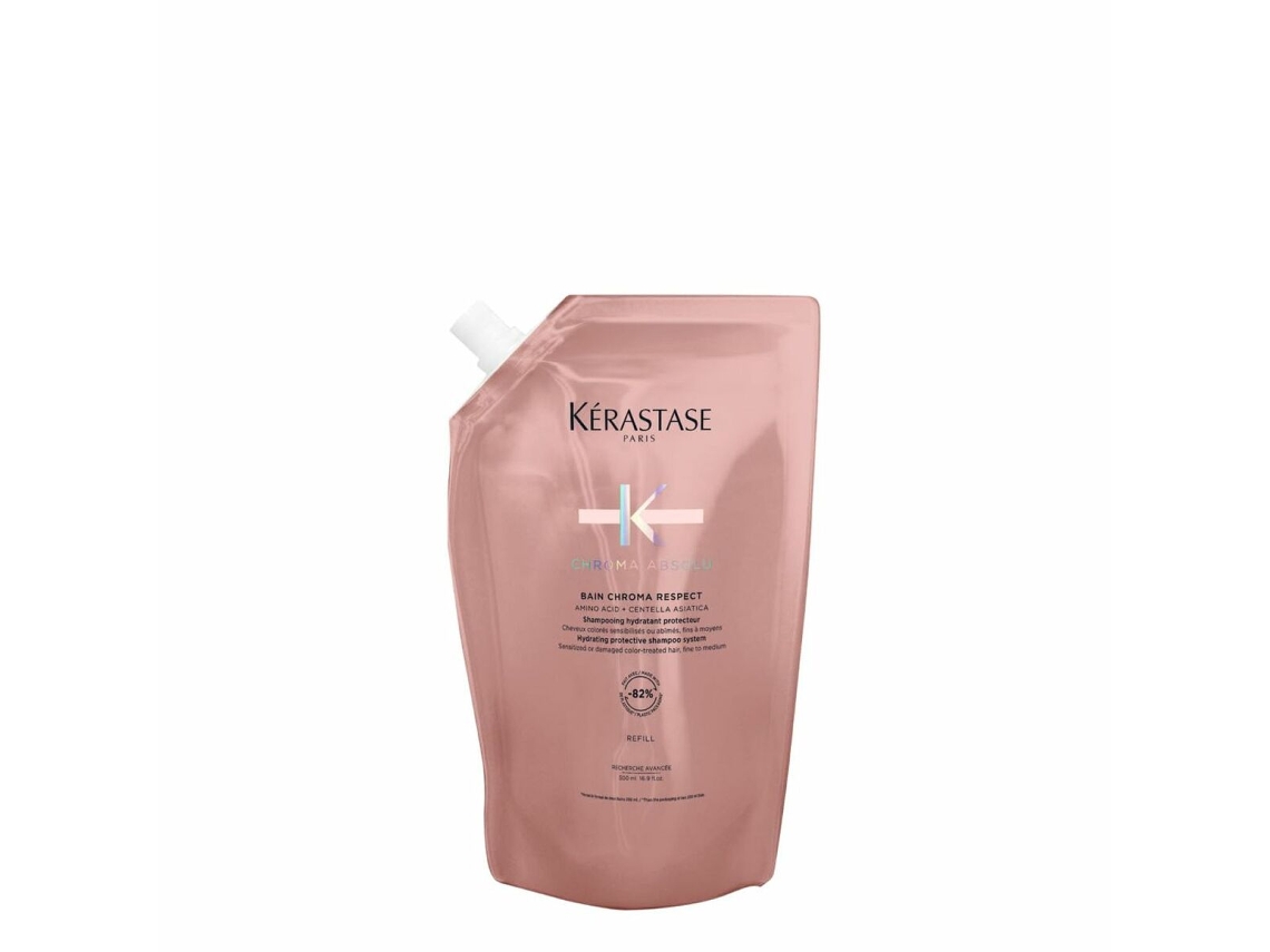Kerastase Chroma Absolu Bain Chroma Respect Refil 500ml - Eco-recarregamento Champô