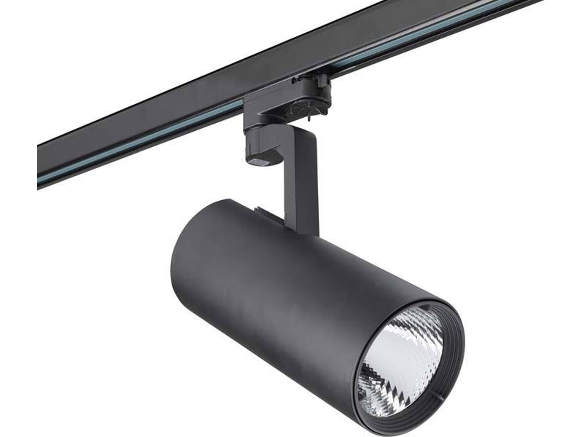 Ledsc4 Bond - Foco 116x10x305mm, Alumínio, Cor Preto, Led 19.6w, 3000k, 979lm