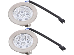 Conjunto de 2 Lâmpadas Led de Vidro, Design para Instalação. SFUSHOS