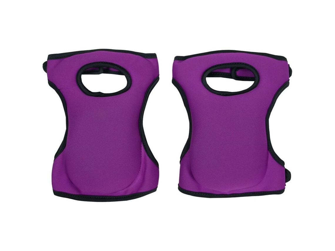 Joelheiras Em Material Esponjoso 1 Par Protetores De Jardim Em Espuma Viscoelástica 23cm X 46cm Aquaforge (roxo)
