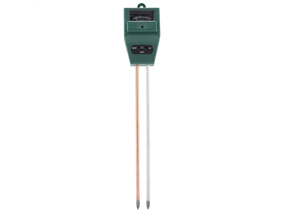 Medidor de Solo 3 em 1 Umidade Ph Luz Solar Sensor para Jardim Plantas Flores S/MARCA