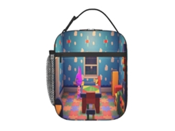 Bolsa de almoço Aquaforge S132 Animal Crossing Professional Edition, estilo executivo com bolso para documentos, ideal para reuniões