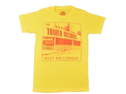 Tower Records West Hollywood T-shirt Unisex Adults Size:xl