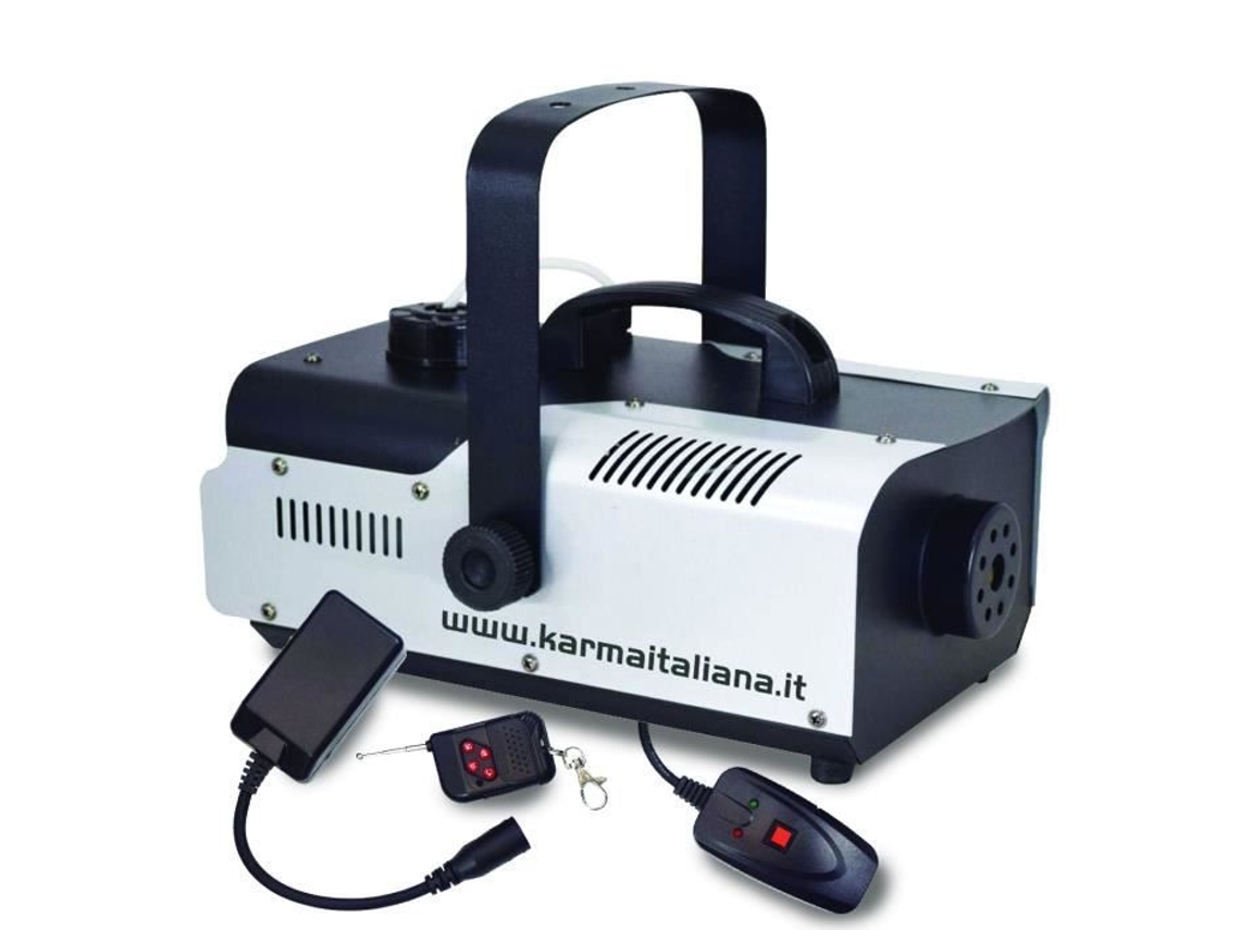 Máquina De Fumaça Karma Dj902 Fogger 900w Controles Remotos Capacidade 1l