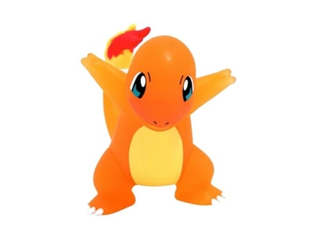 Figura Charmander Translúcido De La Colección Pokémon Select En Vinilo Bizakp23